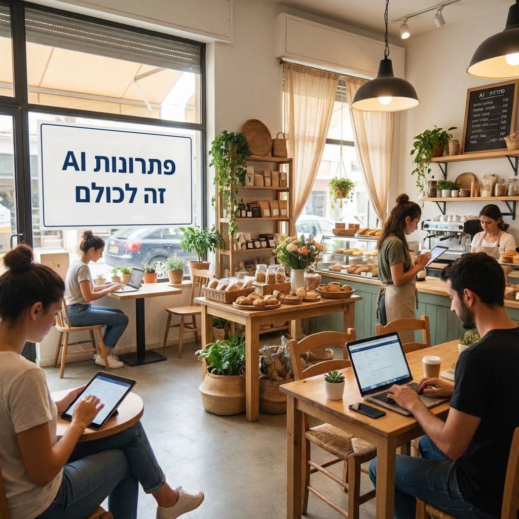 בינה מלאכותית לעסקים קטנים ובינוניים: המדריך המעשי והמקיף לרתימת AI לעסק שלכם